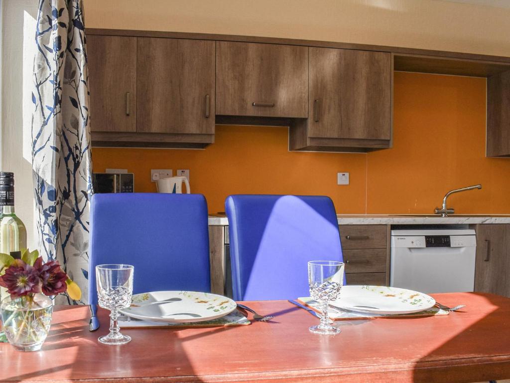 Kuchyň nebo kuchyňský kout v ubytování Grosmont Apartment