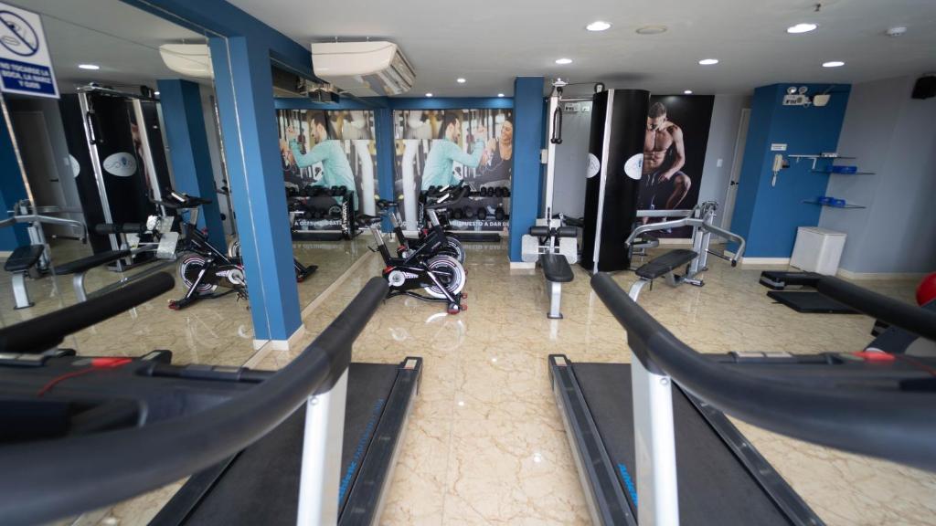 Fitness centrum a/nebo fitness zařízení v ubytování Gran Recreo Hotel - Trujillo - Perú