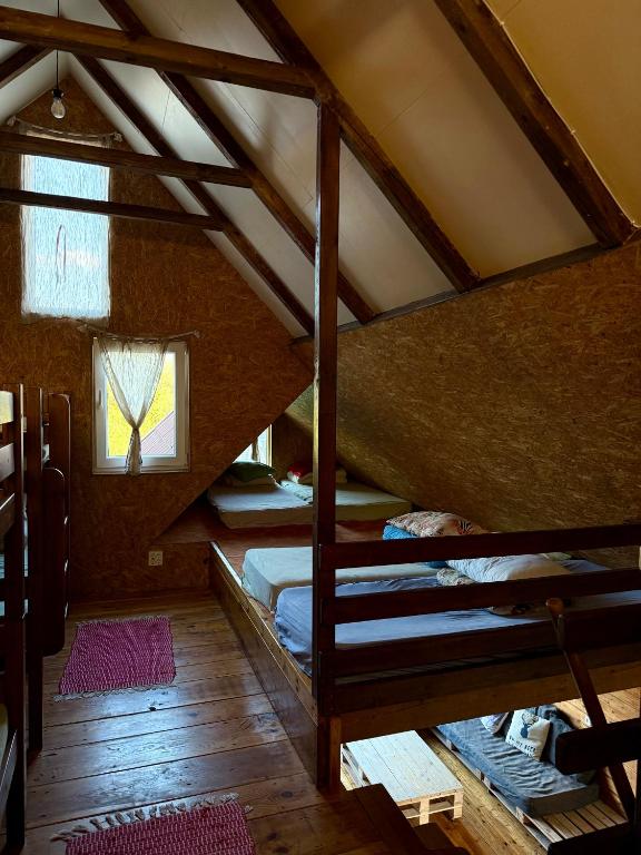 Postel nebo postele na pokoji v ubytování Eha Farmstay