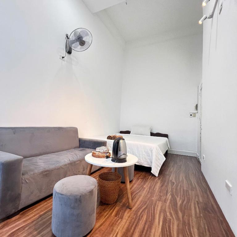 Posezení v ubytování Hanowood Homestay