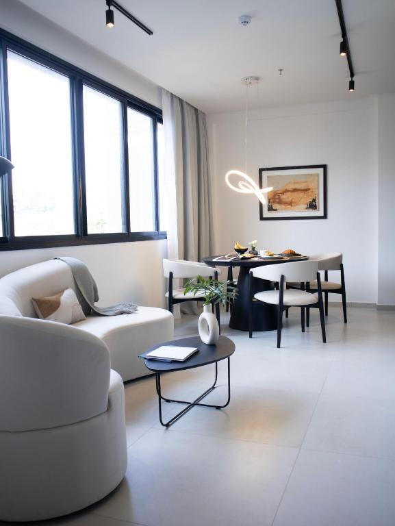 Posezení v ubytování Divina Tower Apart Hotel