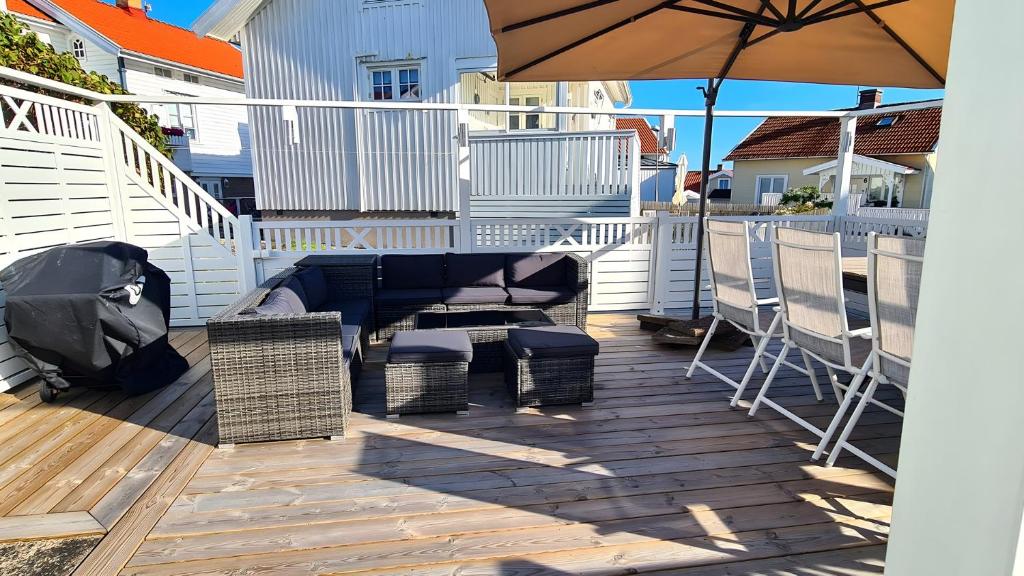 Balkón nebo terasa v ubytování Space to enjoy - 2BR Apt Smögen