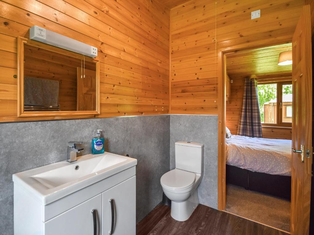 Koupelna v ubytování Lomond View Lodge