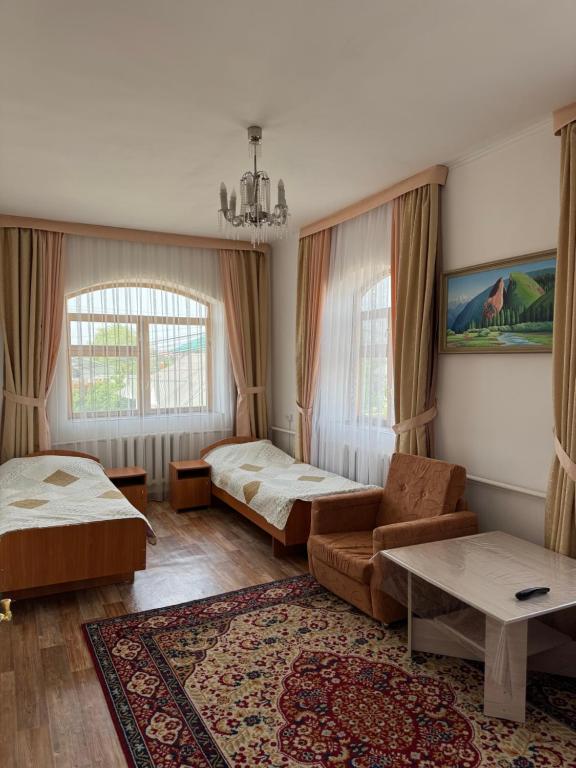 Ένα ή περισσότερα κρεβάτια σε δωμάτιο στο VIZITik