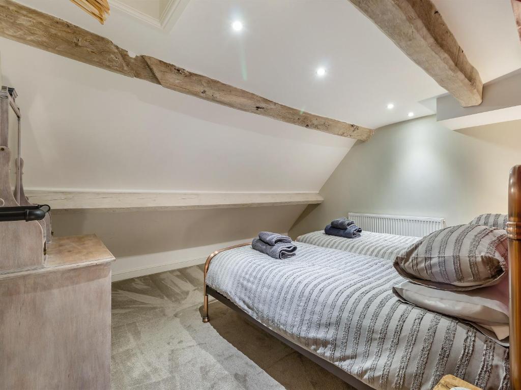 Postel nebo postele na pokoji v ubytování Greenwell Cottage