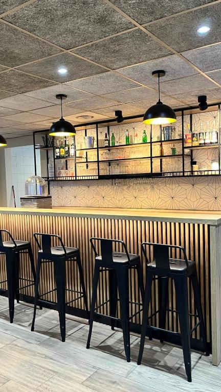 Lounge nebo bar v ubytování ibis budget Avignon Centre