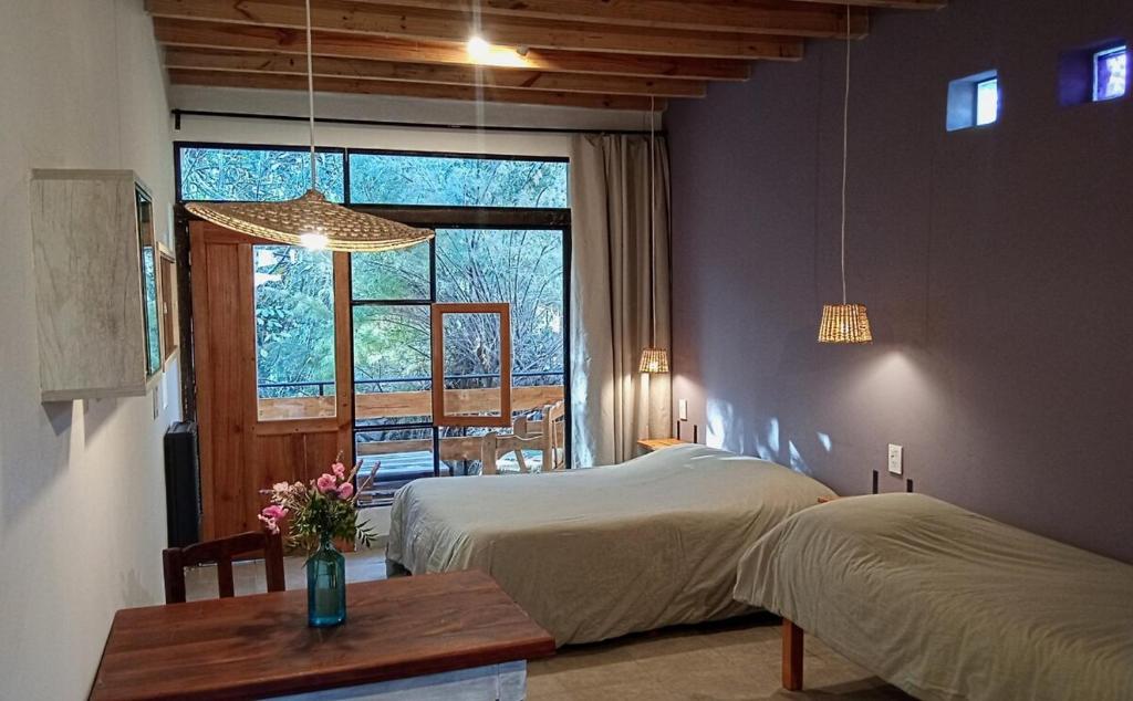 Postel nebo postele na pokoji v ubytování Casa Lavanda