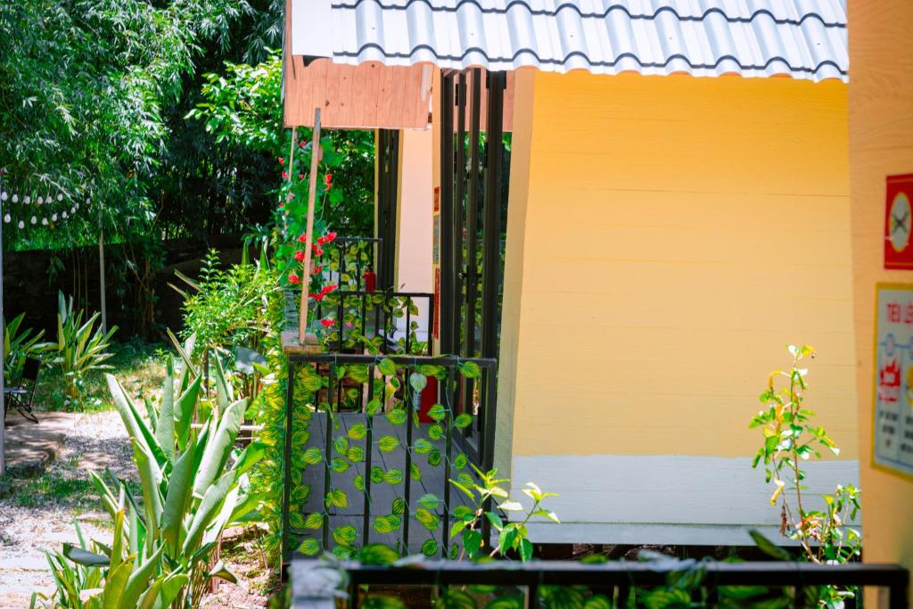 Zahrada ubytování Chiềng Farm Homestay Hoà Bình