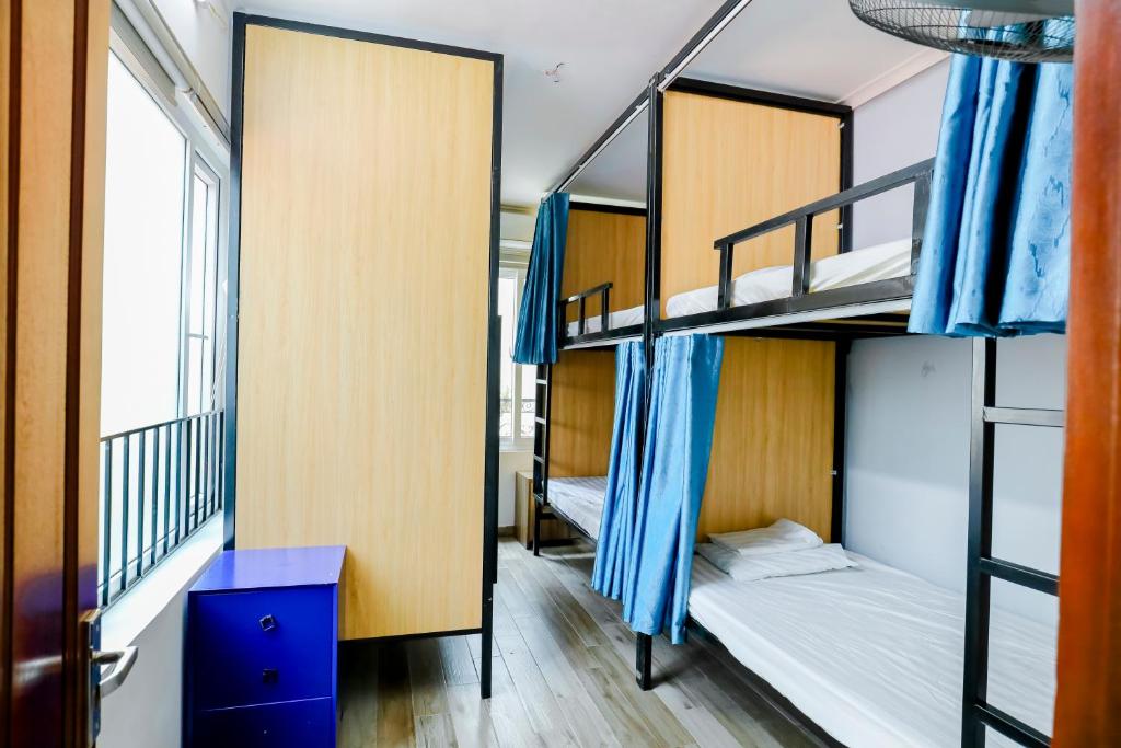 Postel nebo postele na pokoji v ubytování Panda Backpackers Hostel - the best choice in Hà Nội Old Quater