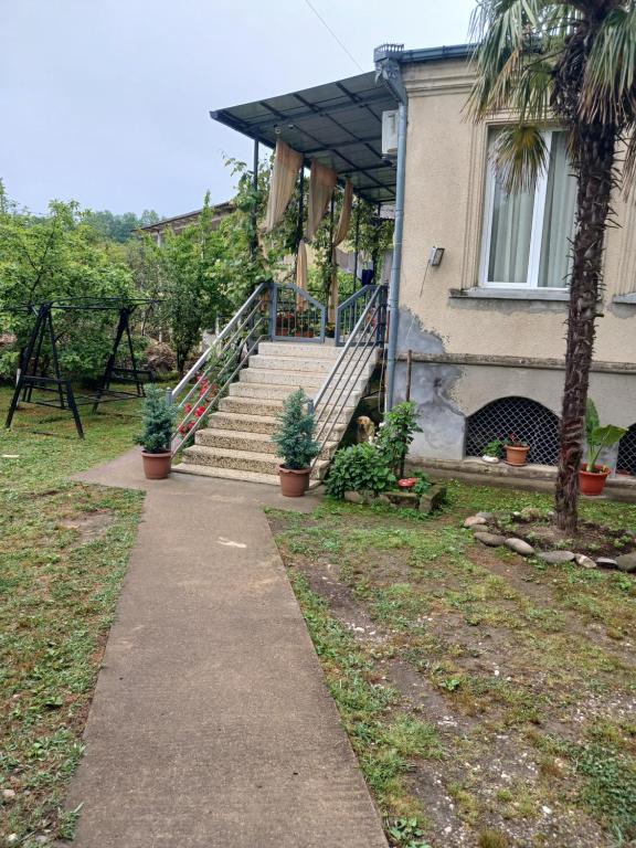 Zahrada ubytování Guest house Nano