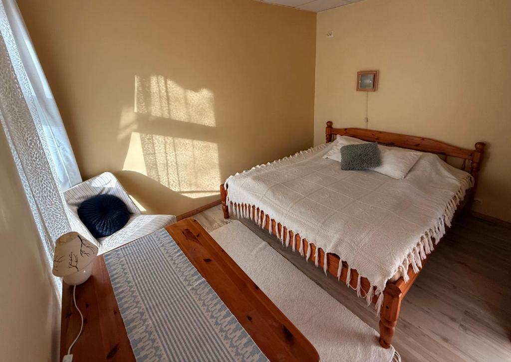 Postel nebo postele na pokoji v ubytování Eha Farmstay