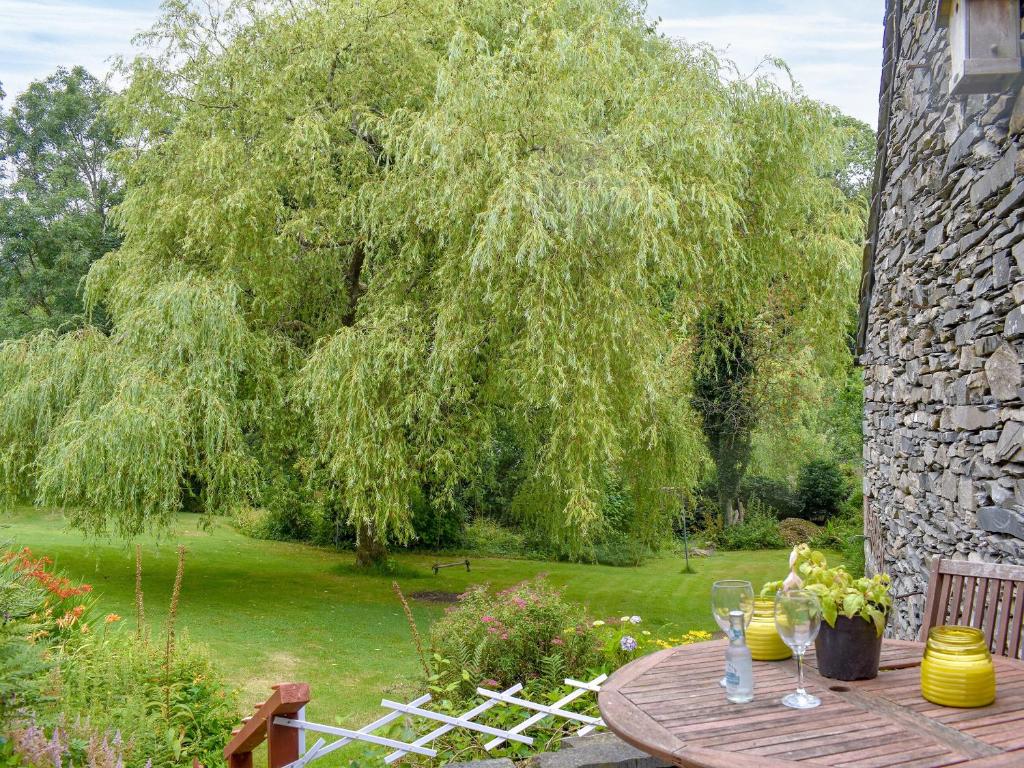 Zahrada ubytování Willow Cottage