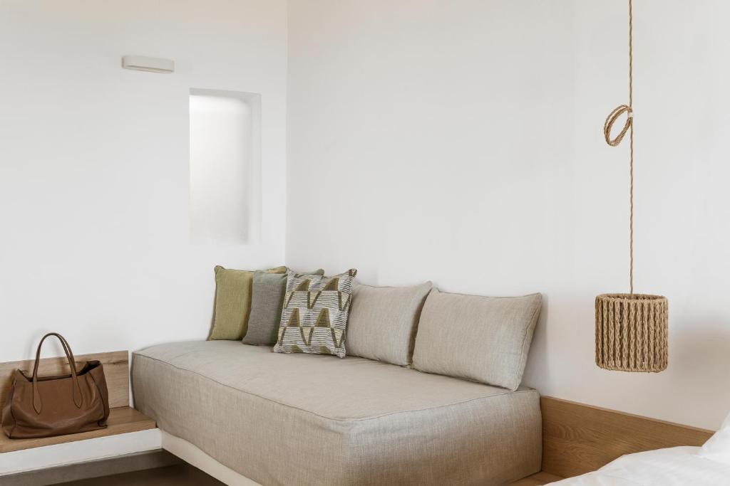 Posezení v ubytování Gerofinikas Boutique Hotel