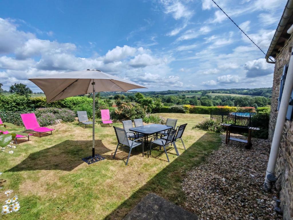 Paysage naturel pr&egrave;s de la maison de vacances