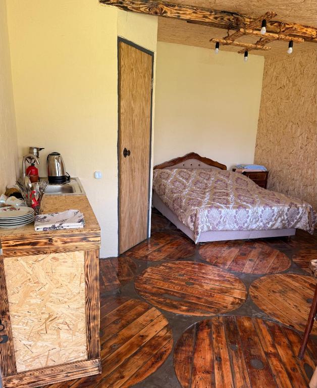 Postel nebo postele na pokoji v ubytování Armen's B&B