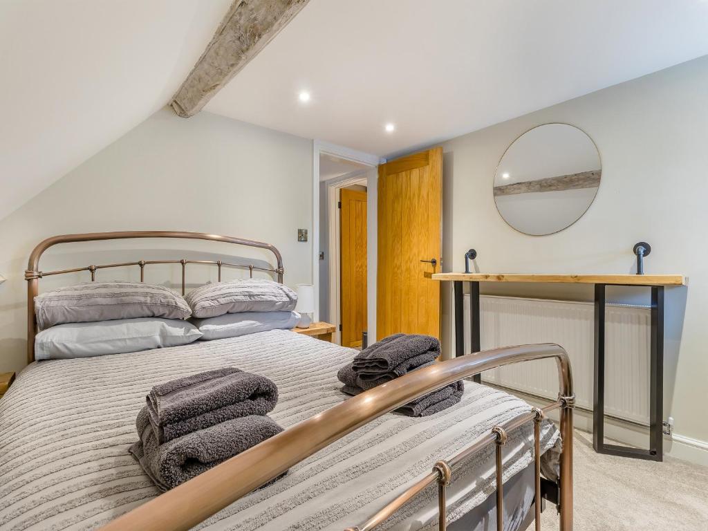 Postel nebo postele na pokoji v ubytování Greenwell Cottage