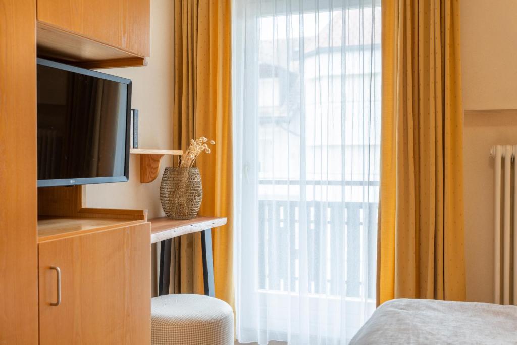 TV a/nebo společenská místnost v ubytování Hotel Nocker