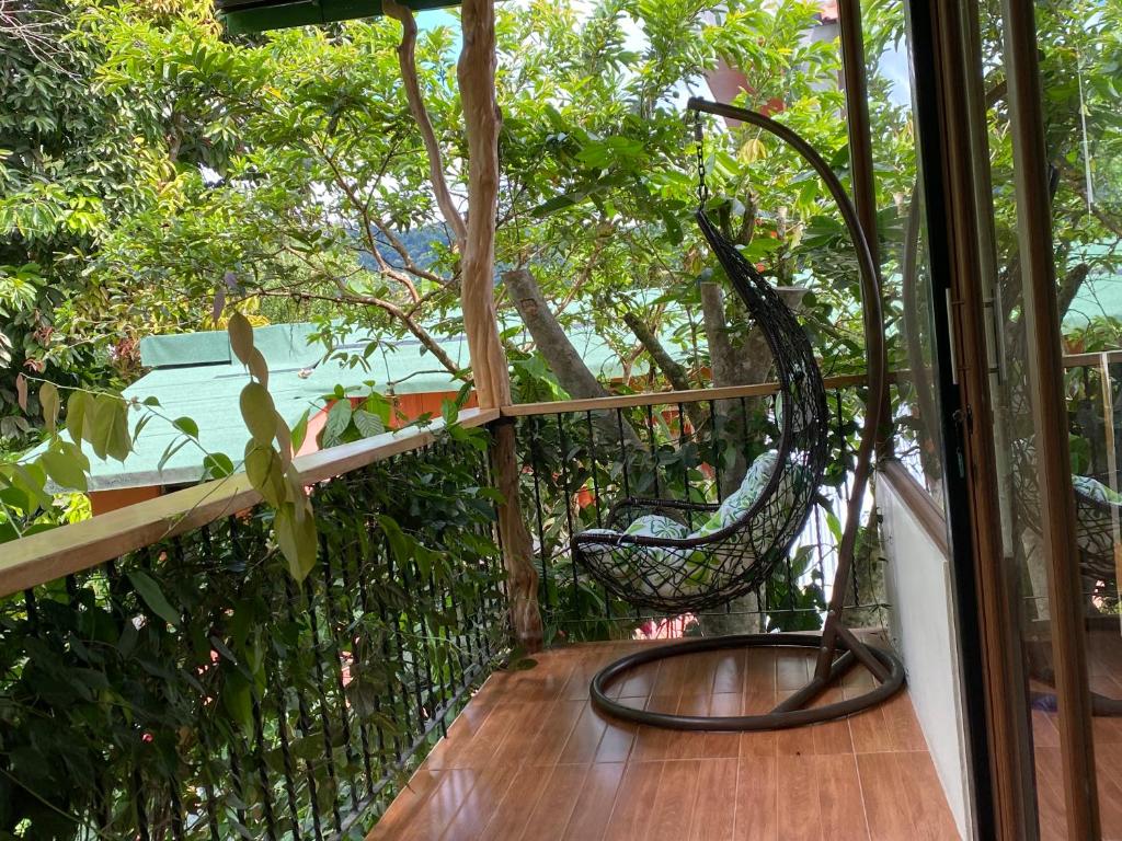 Zahrada ubytování Cabañas Armonía y Jardín de Orquídeas