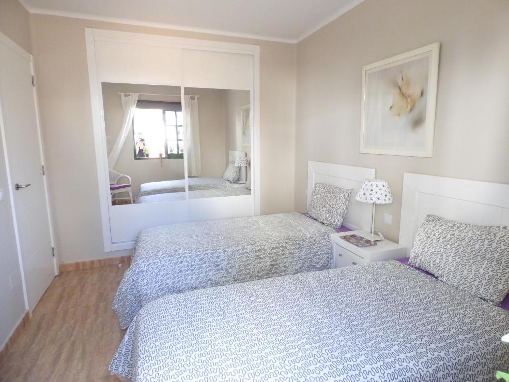A bed or beds in a room at Departamento Jose
