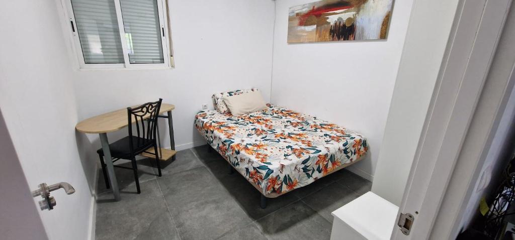 Postel nebo postele na pokoji v ubytování Valencia Ayora