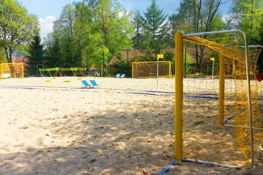 Herní místnost nebo prostor pro děti v ubytování Klub Mila Kamień