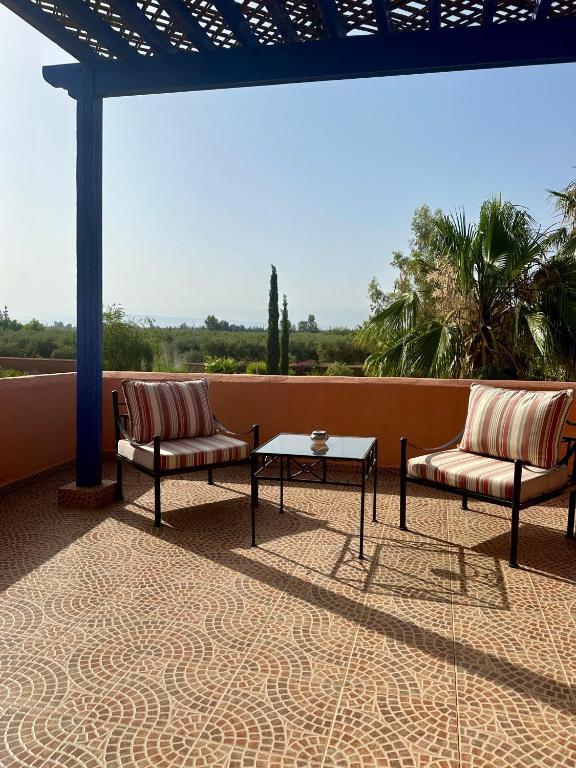 Balkón nebo terasa v ubytování Le Rubis Oriental Marrakech