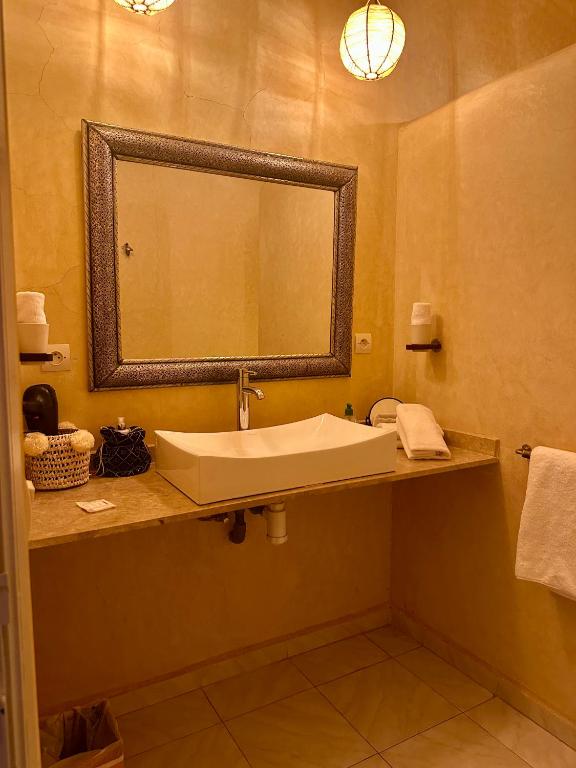 Koupelna v ubytování Le Rubis Oriental Marrakech