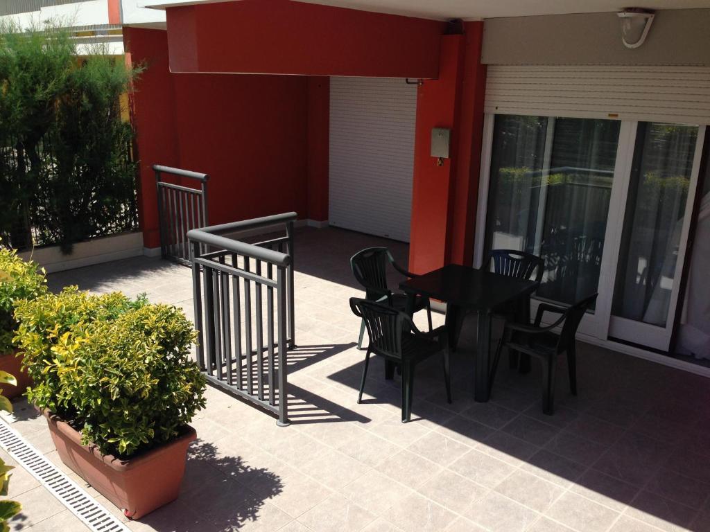 Balkón nebo terasa v ubytování Residence Florida