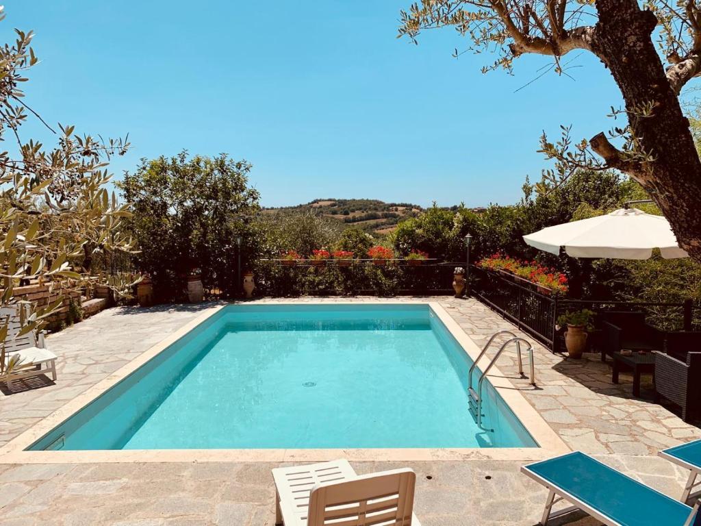 Πισίνα στο ή κοντά στο Villa Collina