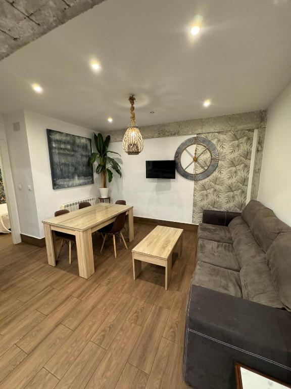 Et opholdsområde på Granada Center Chueca Deluxe Apartment