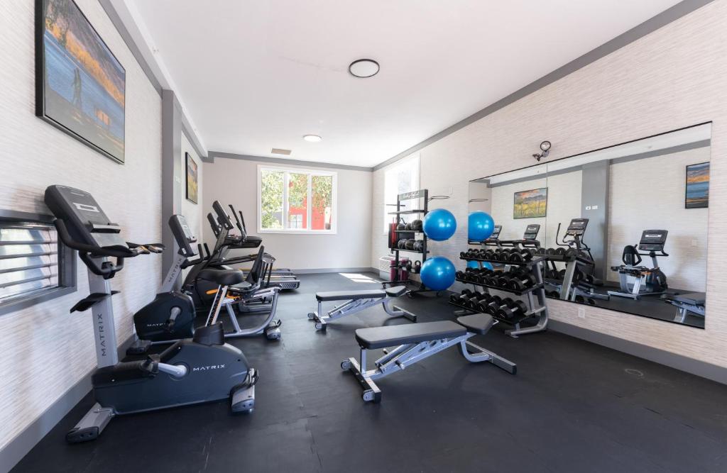 Fitness centrum a/nebo fitness zařízení v ubytování Prestige Aberdeen Lodge Kamloops