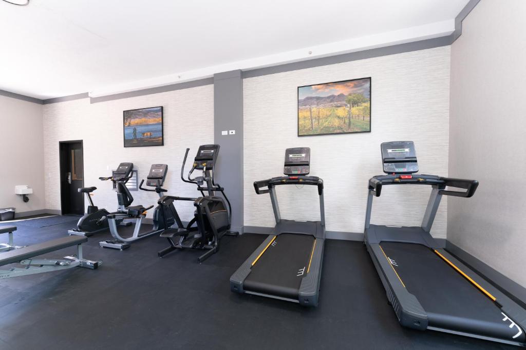 Fitness centrum a/nebo fitness zařízení v ubytování Prestige Aberdeen Lodge Kamloops