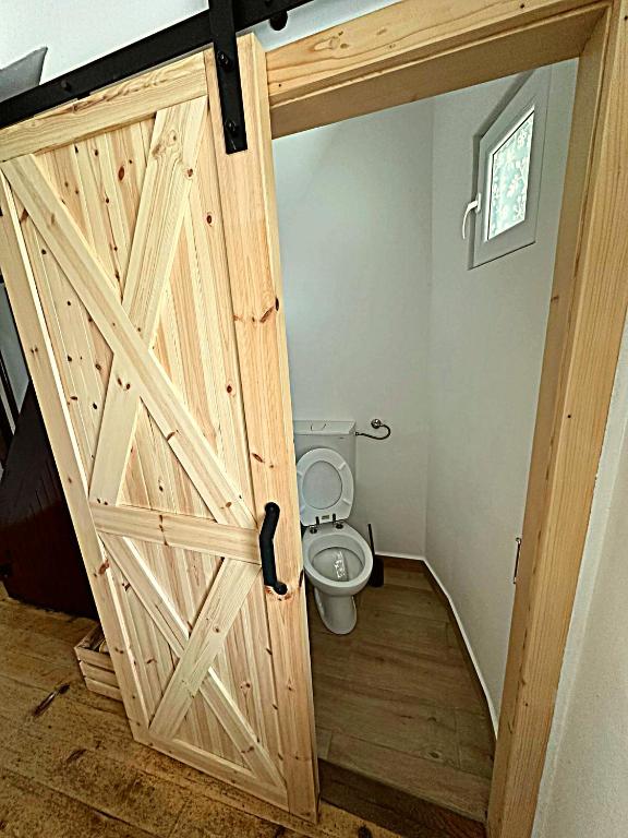 Koupelna v ubytování Apartma Pr'Komarjo