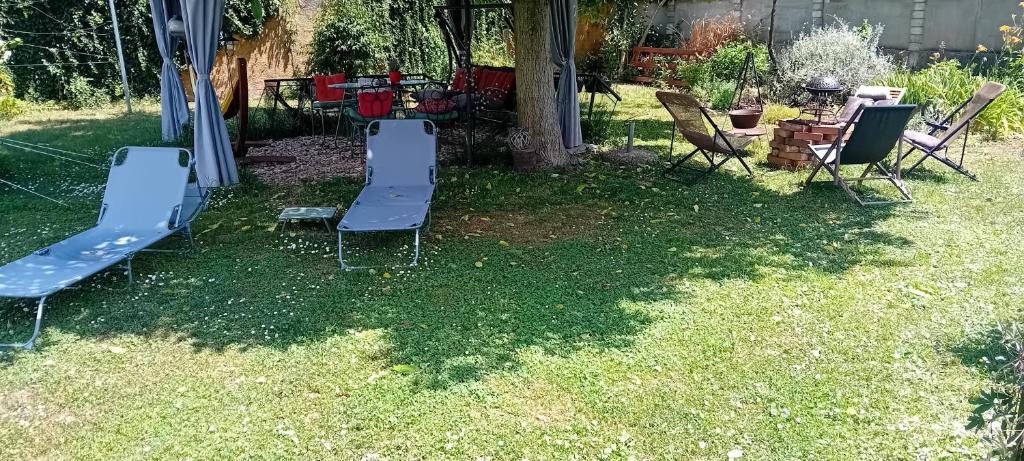 Zahrada ubytování Camp THEA, jurta tent glamping