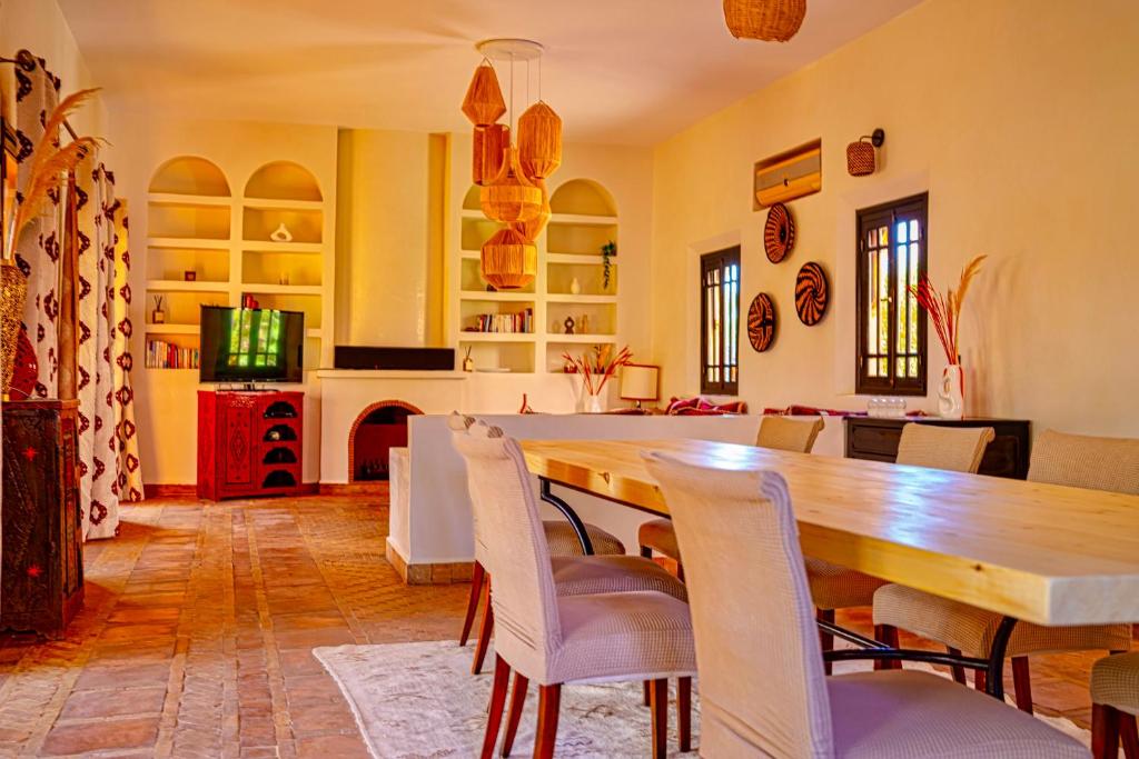 Posezení v ubytování Le Rubis Oriental Marrakech