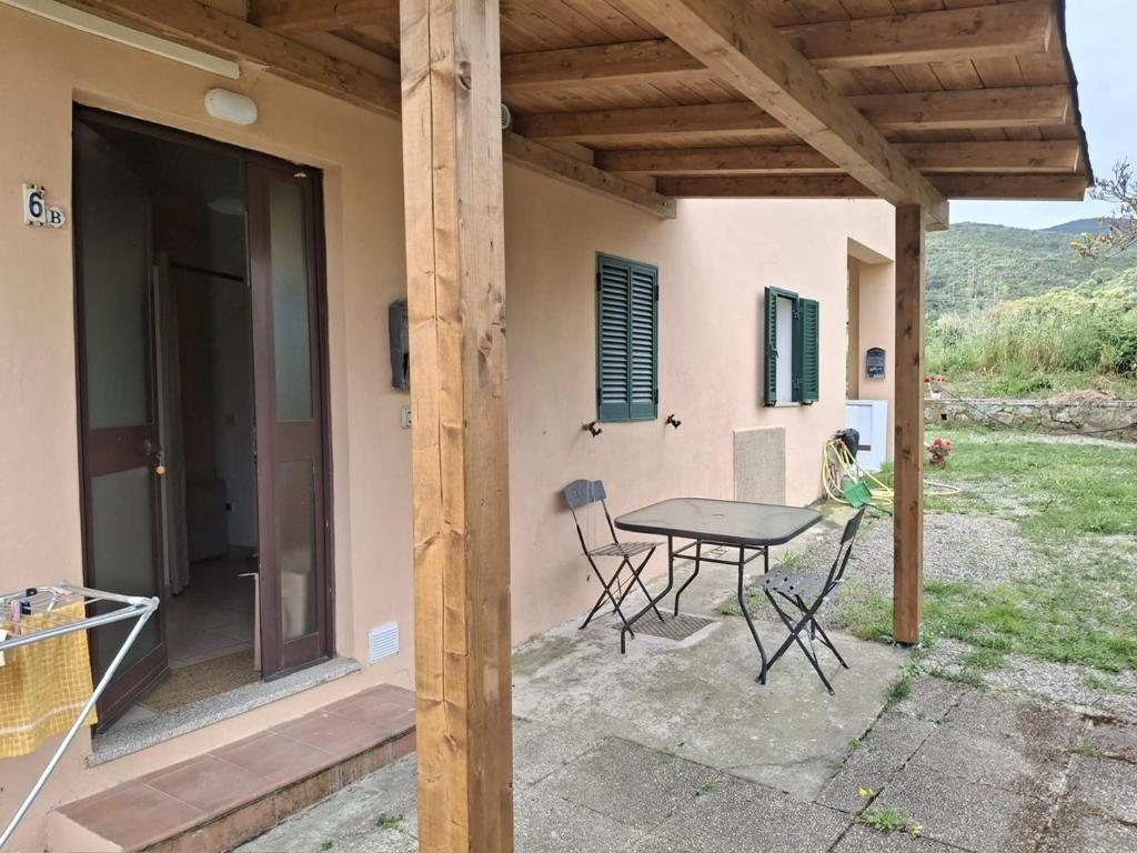Αίθριο ή υπαίθριος χώρος στο Monolocale oasi degli ulivi