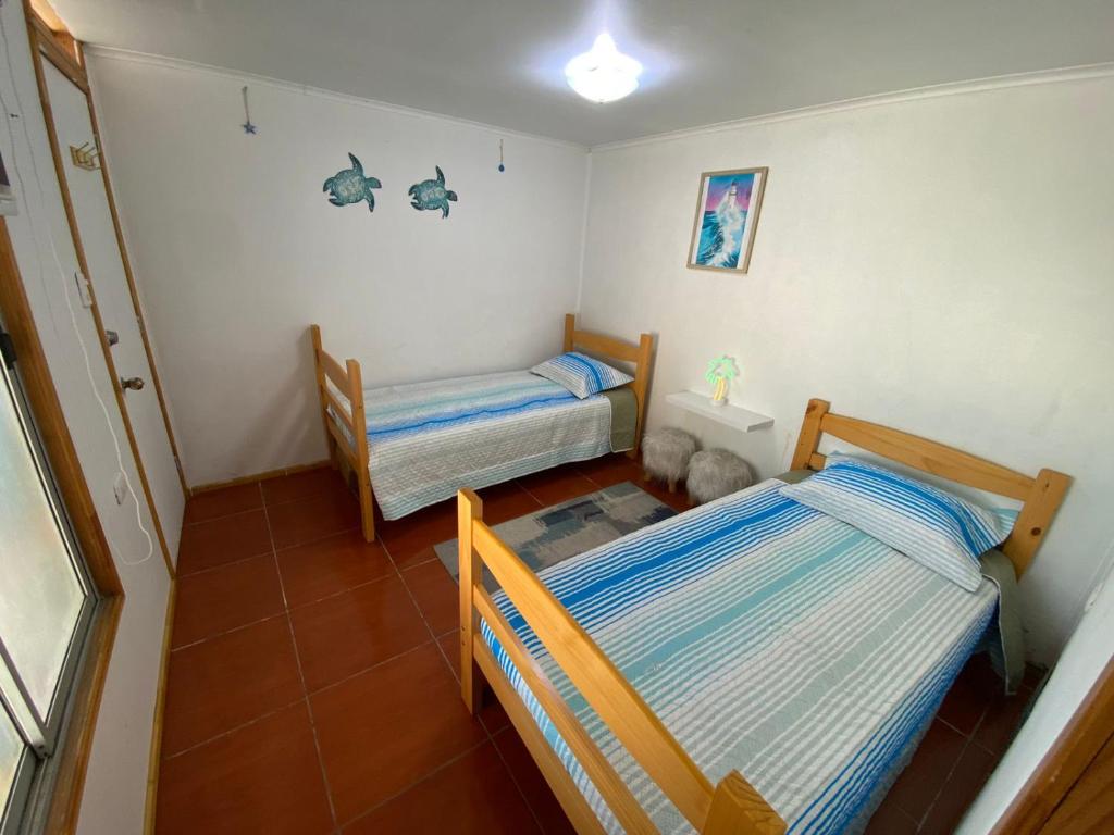 Postel nebo postele na pokoji v ubytování Tiny House Luogo Di Riposo