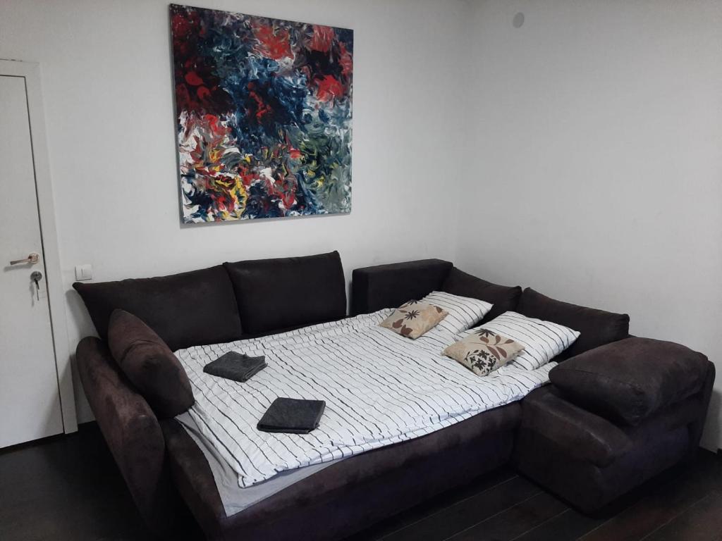 Postel nebo postele na pokoji v ubytování Smart hostel