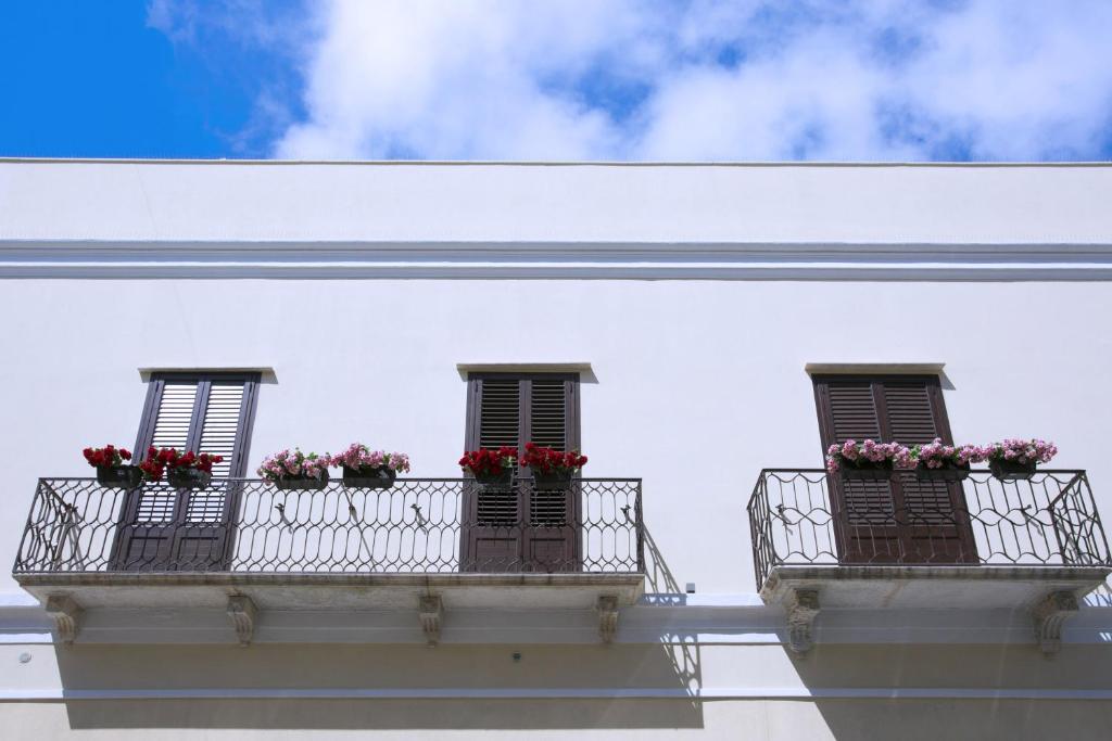 A balcony or terrace at Map holiday residence