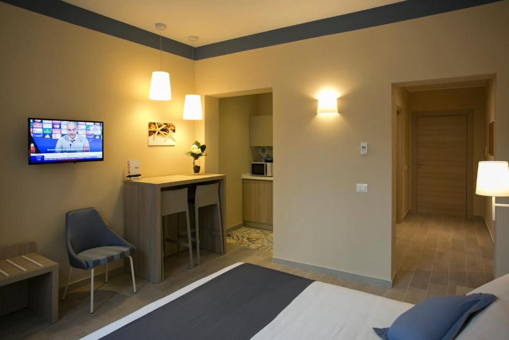 A television and/or entertainment centre at Map holiday residence