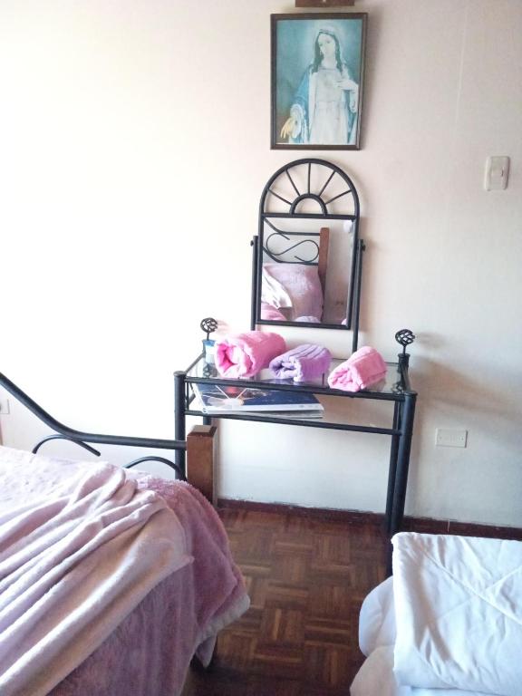 Postel nebo postele na pokoji v ubytování Casa Hermosa
