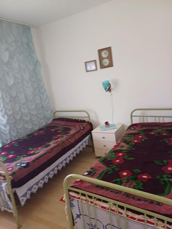 Postel nebo postele na pokoji v ubytování Dragačevska kuća na bregu