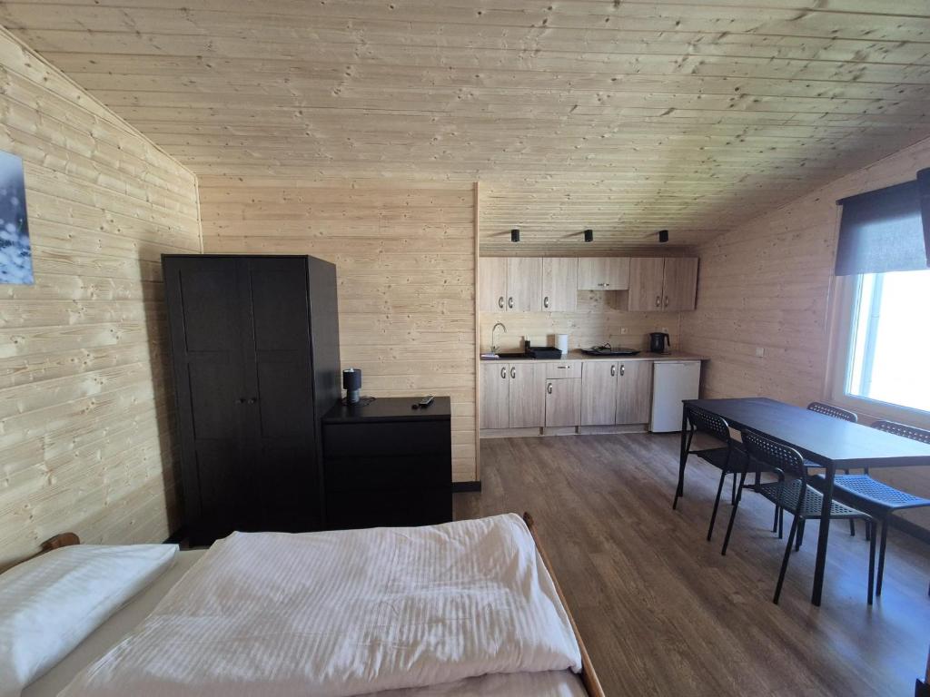 Kuchyňa alebo kuchynka v ubytovaní Apartamenty Otylka