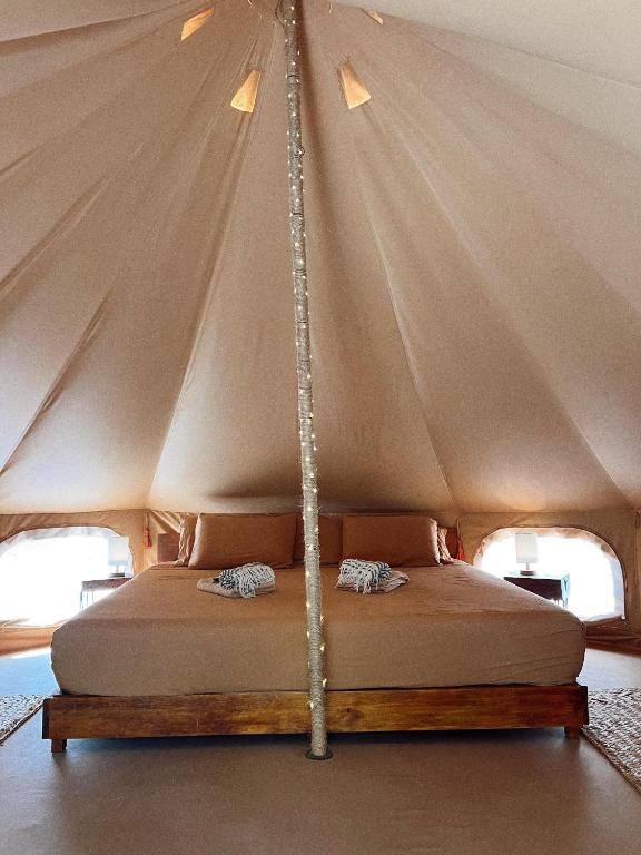 Postel nebo postele na pokoji v ubytování Shamalay - Nomad Experience