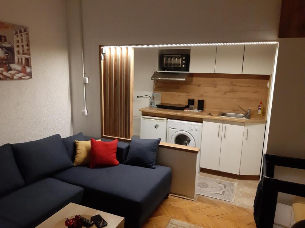 Kuchyň nebo kuchyňský kout v ubytování Ilić Sokobanja