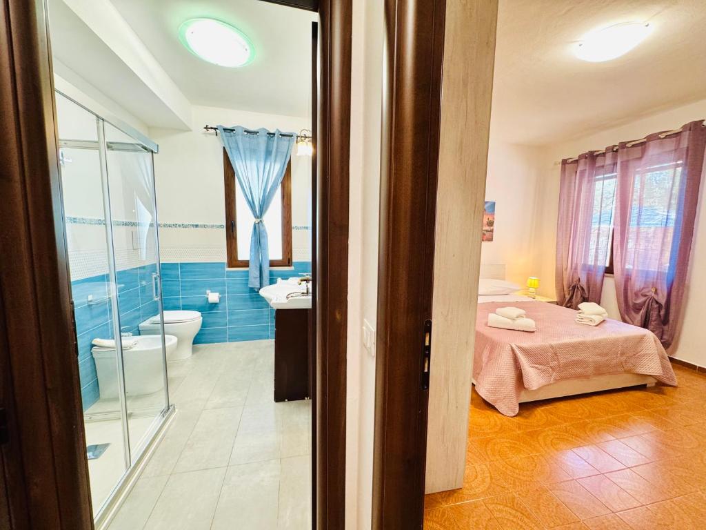 Koupelna v ubytování Villa Giada