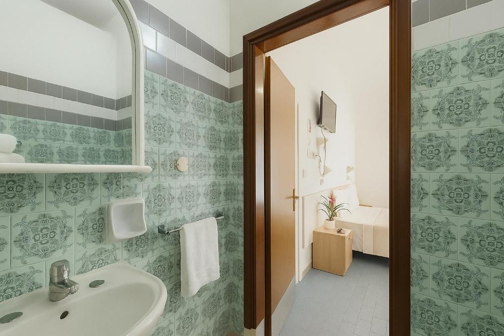 Koupelna v ubytování Hotel Baden Baden