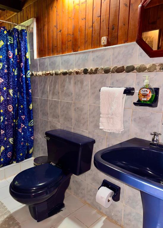 Koupelna v ubytování Posada Turística Rocas De Cabo Marzo