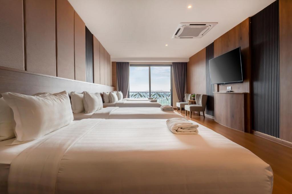 Bilut Hills Eco Resort - Deluxe Vierpersoonskamer