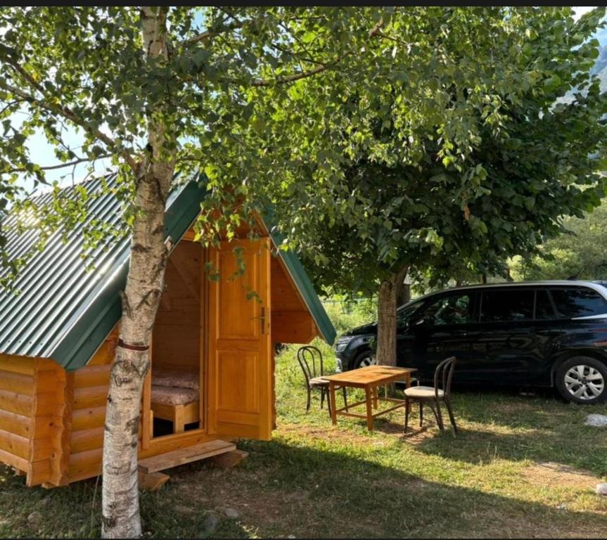Zahrada ubytování Camp Mrdak Lipovo